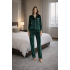 Yeşil Kadife Pijama Takımı